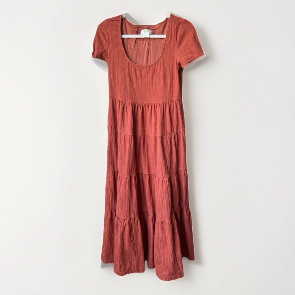 Maeve by Anthropologie Gillian Tiered Maxi Dress